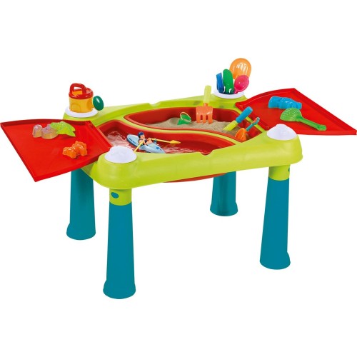 Bērnu rotaļu galdiņš Creative Fun Table tirkīza/sarkans Bērnu rotaļu galdiņš Creative Fun Table tirkīza/sarkans