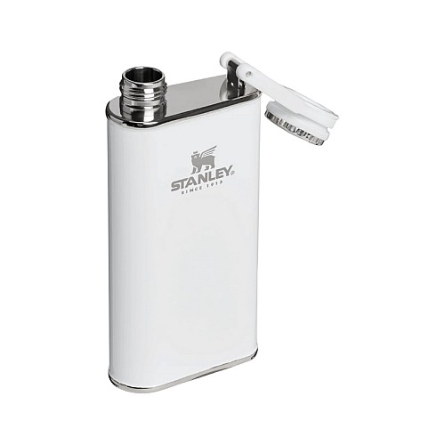 Blašķe The Easy-Fill Wide Mouth Flask 0.23L shiny white