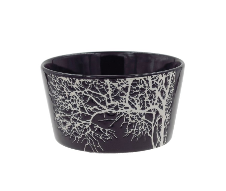 Bowl "Tree" Ø11cm black