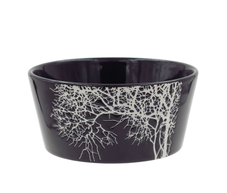 Bowl "Tree" Ø13cm black