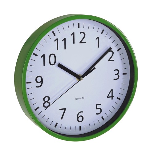 Wall clock Ø25,5cm green Wall clock Ø25,5cm green