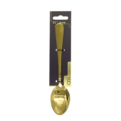 Spoons 2 pcs. Gold 1.7mm Spoons 2 pcs. Gold 1.7mm