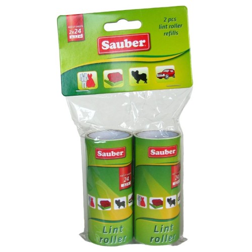 Replacement dust roller 24 sheets 2pcs. Replacement dust roller 24 sheets 2pcs.
