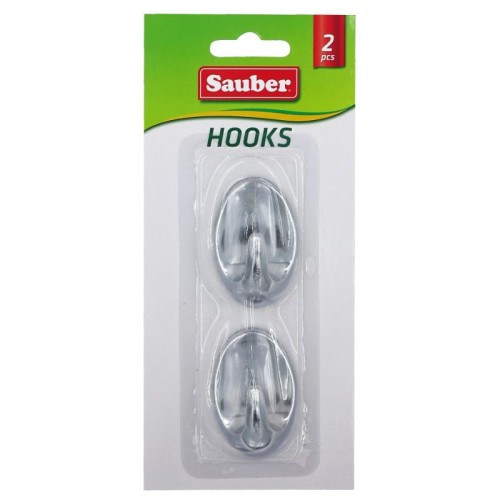 Konksud 2tk 3x4,7cm, cmovaalsed hõbedane Konksud 2tk 3x4,7cm, cmovaalsed hõbedane