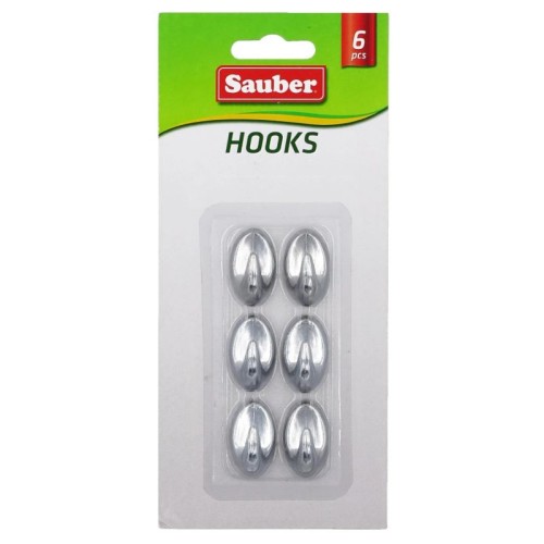 Āķi 6gb 1,5x2,5cm ovāli sudraba Āķi 6gb 1,5x2,5cm ovāli sudraba