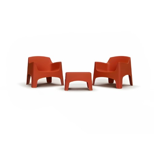 Garden furniture set Set Ibiza Terrace in brick red Garden furniture set Set Ibiza Terrace in brick red