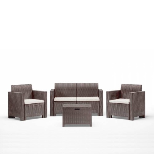 Garden furniture set Set Nebraska 2 beige Garden furniture set Set Nebraska 2 beige