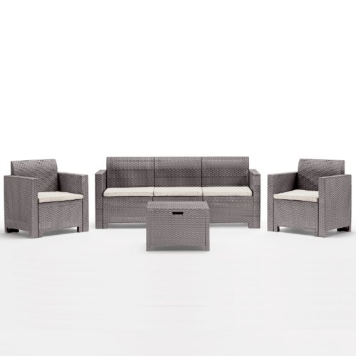 Garden furniture set Set Nebraska 3 beige Garden furniture set Set Nebraska 3 beige