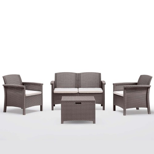 Dārza mēbeļu komplekts Set Venezia 2 bēšs