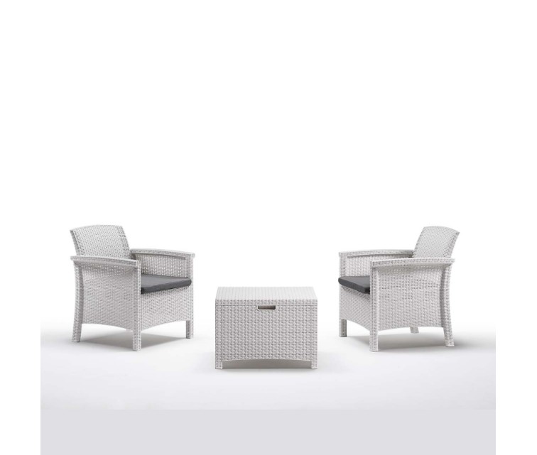 Garden furniture set Set Venezia Terrace white