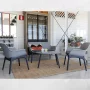 Комплект садовой мебели Luxor Lounge Set светло-серый/серый Комплект садовой мебели Luxor Lounge Set светло-серый/серый