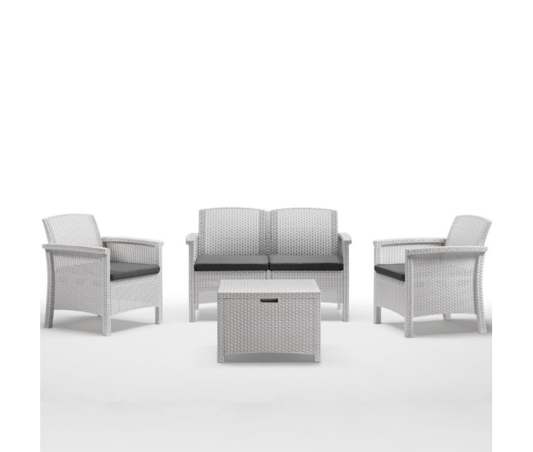 Garden furniture set Set Venezia 2 white