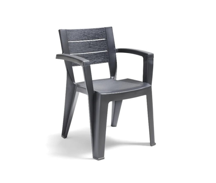 Sodo kėdė Emma juoda