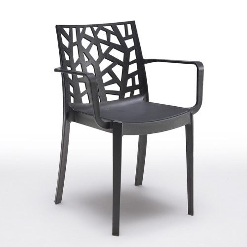 Dārza krēsls Matrix Armchair pelēks Dārza krēsls Matrix Armchair pelēks