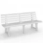 Dārza sols Olimpia 150x53x77cm balts