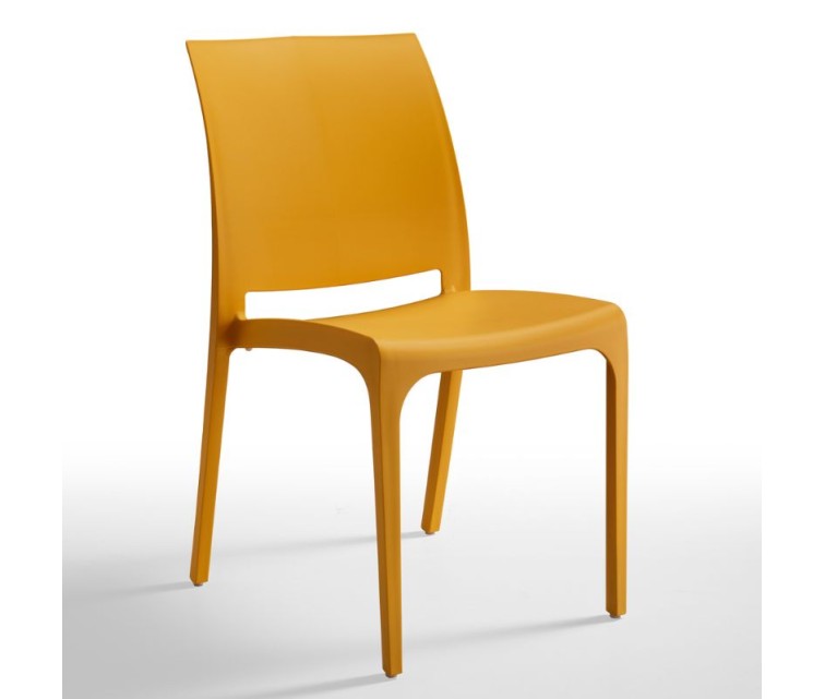 Garden chair Volga orange