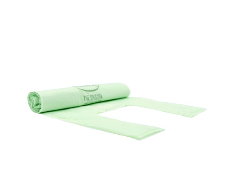 Atkritumu maisi kompostējami BioBag 20L (25 gab. rullī) 15mkr. 42x54cm zaļi