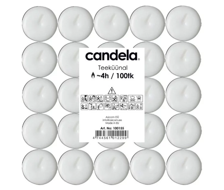 Tea candles 100 pcs. Tea candles 100 pcs.