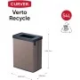 Atkritumu tvertne taisnstūrveida metalizēta Verto Recycle 54L pērļu rozā krāsā Atkritumu tvertne taisnstūrveida metalizēta Verto Recycle 54L pērļu rozā krāsā