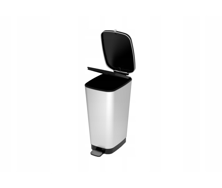 Pedal bucket metallic Chic Bin L 45L steel