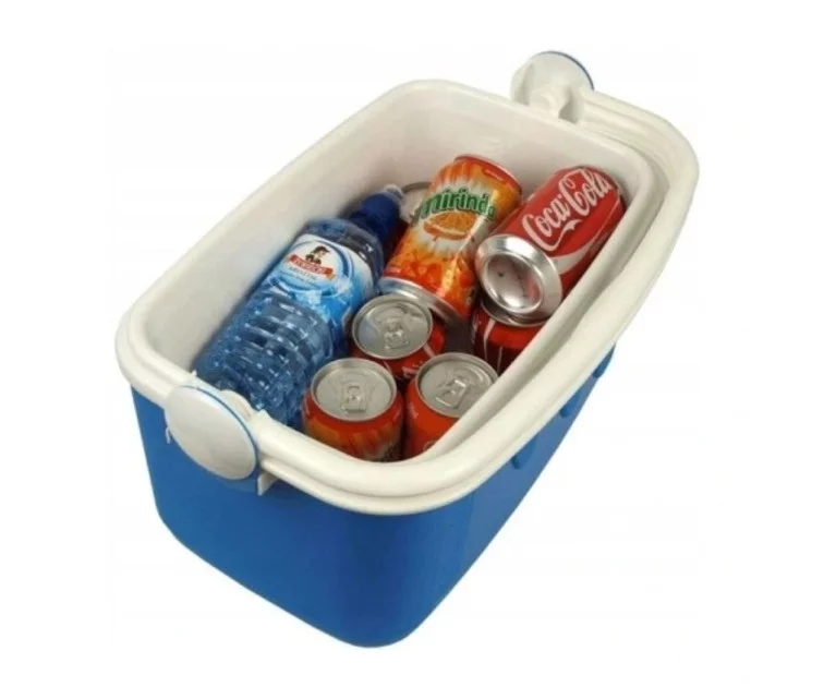 Jahutuskast 20L 42,8x26,5x39,6cm sinine/valge Jahutuskast 20L 42,8x26,5x39,6cm sinine/valge