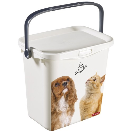 Kaste ar vāku un rokturi Multiboxx 6L 26x20x24cm Cat&Dog Kaste ar vāku un rokturi Multiboxx 6L 26x20x24cm Cat&Dog