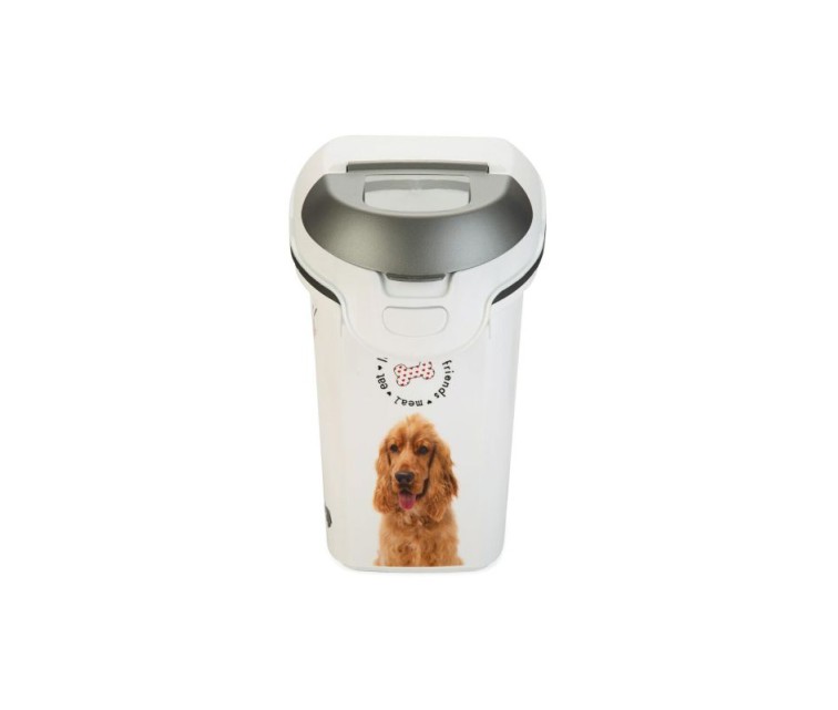 Food storage container Love Pets Dogs 6kg 15L 23x50x36cm dog