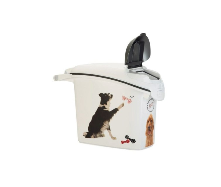 Food storage container Love Pets Dogs 6kg 15L 23x50x36cm dog