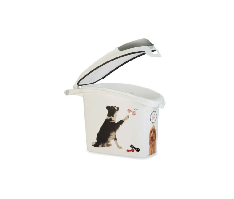 Food storage container Love Pets Dogs 6kg 15L 23x50x36cm dog