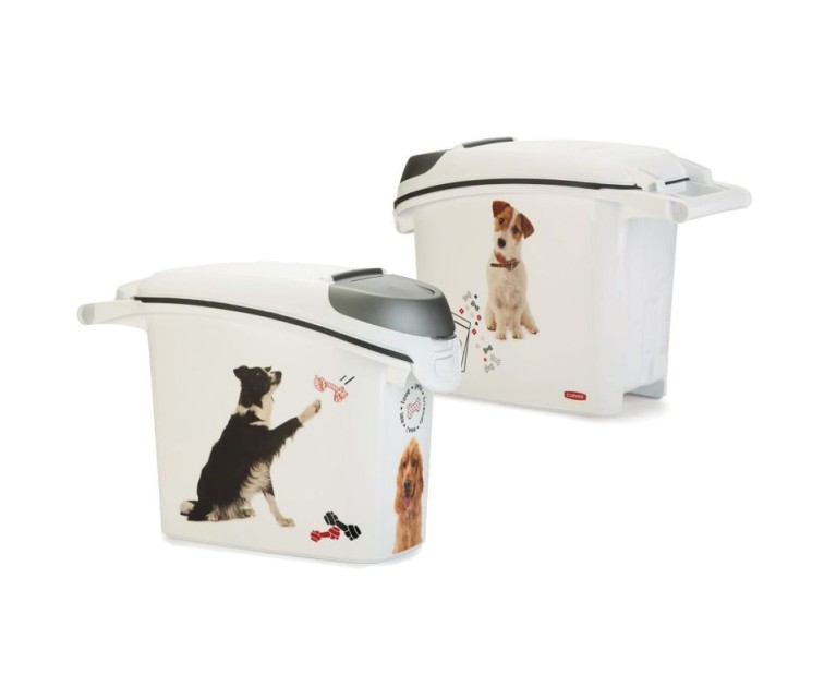 Food storage container Love Pets Dogs 6kg 15L 23x50x36cm dog