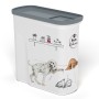 Food storage container Pet Life Dogs 1,5kg 2L 20,5x86x19,4cm dog