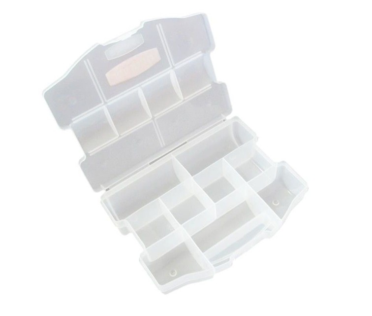 Box of 9 compartments 25x18,6x5,2cm