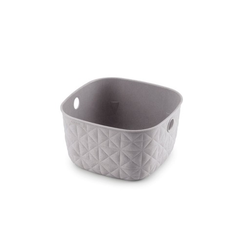 Grozs Softex XS 3L 19,4x19,4x11,1cm pelēkbrūns Grozs Softex XS 3L 19,4x19,4x11,1cm pelēkbrūns