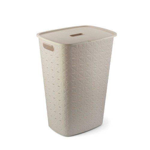 Veļas kaste Softex 56L 42x31,6x60cm krīta balta Veļas kaste Softex 56L 42x31,6x60cm krīta balta