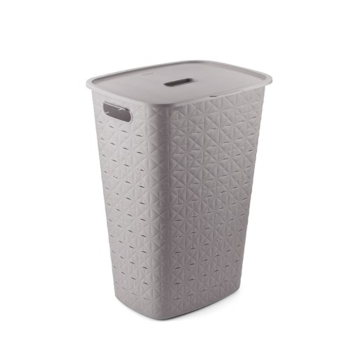 Veļas kaste Softex 56L 42x31,6x60cm pelēkbrūna Veļas kaste Softex 56L 42x31,6x60cm pelēkbrūna