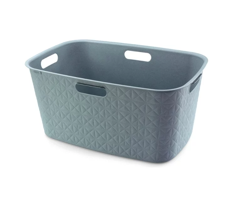 Skalbinių krepšys "Softex" 45L 57x37x27cm teal spalvos Skalbinių krepšys Softex 45L 57x37x27cm teal