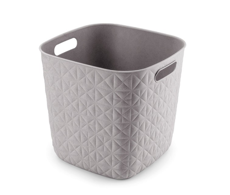 Basket Softex square 15L 27,9x27,9x26,9cm chalk white