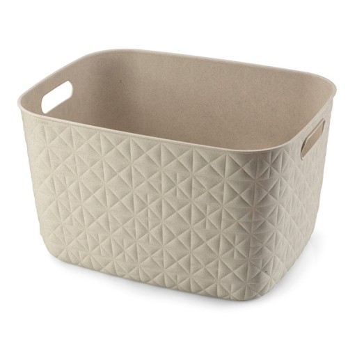 Grozs Softex L 19L 37,9x29,2x22,1cm krīta balts Grozs Softex L 19L 37,9x29,2x22,1cm krīta balts