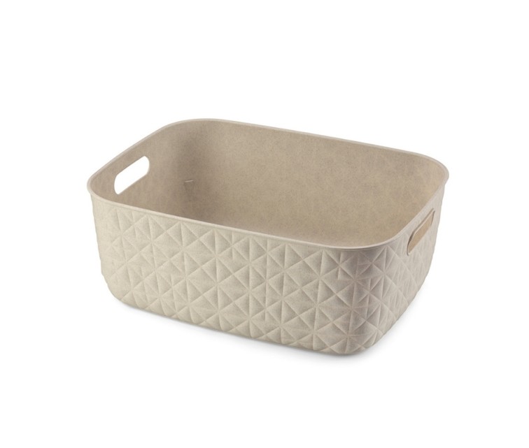 Basket Softex M 12,5L 37,9x29,2x14,3cm chalk white