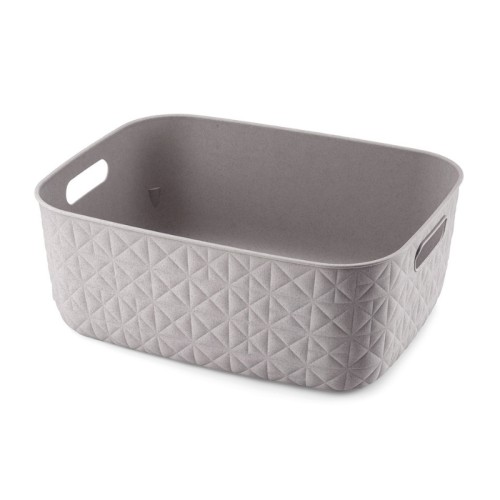 Grozs Softex M 12,5L 37,9x29,2x14,3cm pelēkbrūns Grozs Softex M 12,5L 37,9x29,2x14,3cm pelēkbrūns