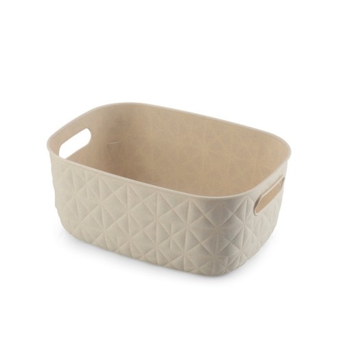 Grozs Softex S 4L 26,4x19,4x11,1cm krīta balts Grozs Softex S 4L 26,4x19,4x11,1cm krīta balts