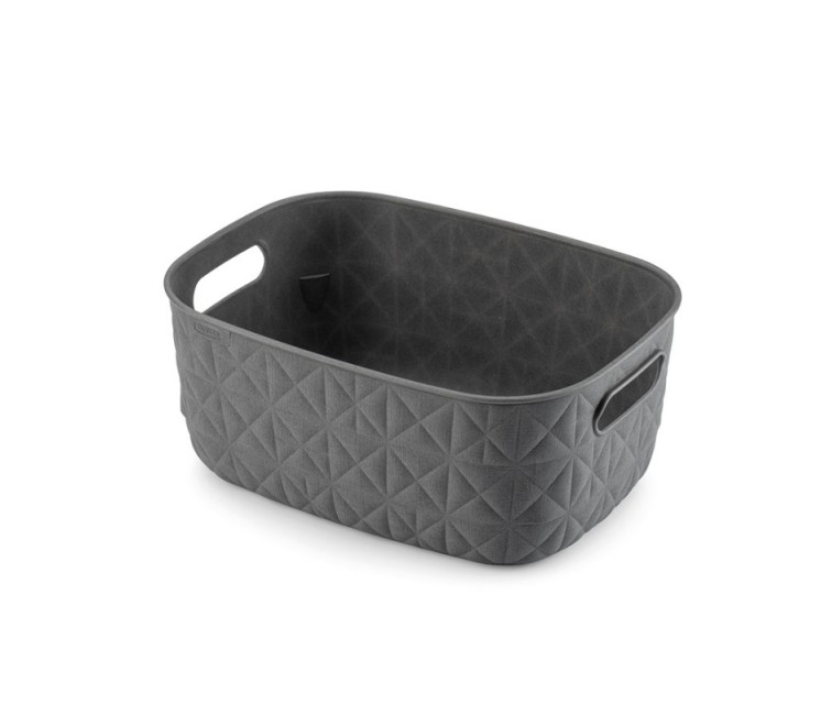 Basket Softex S 4L 26,4x19,4x11,1cm dark grey
