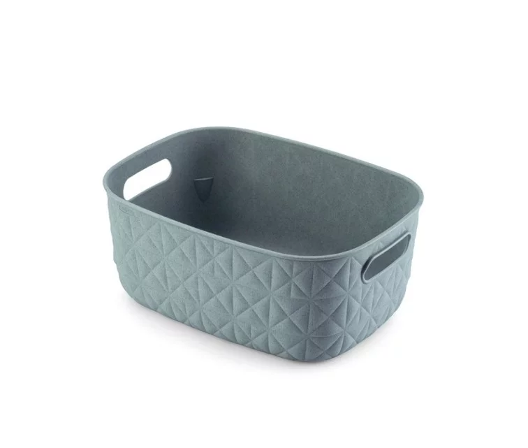 Grozs Softex S 4L 26,4x19,4x11,1cm zilganzaļš Grozs Softex S 4L 26,4x19,4x11,1cm zilganzaļš