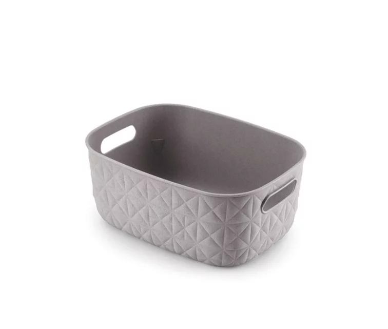 Basket Softex S 4L 26,4x19,4x11,1cm grey-brown Basket Softex S 4L 26,4x19,4x11,1cm grey-brown