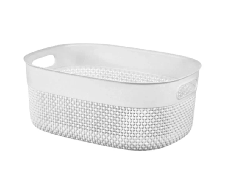 Basket Filo M 12L 38x28.5x15cm white Basket Filo M 12L 38x28.5x15cm white