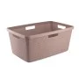 Veļas grozs Jute 46L 59x39x26cm rozā Veļas grozs Jute 46L 59x39x26cm rozā