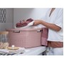 Laundry basket Jute 46L 59x39x26cm pink