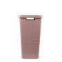 Laundry box Jute 58L 43x34x60cm pink