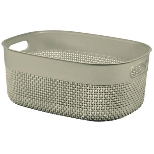 Grozs Filo M 12L 38x28,5x15cm bēšs Grozs Filo M 12L 38x28,5x15cm bēšs