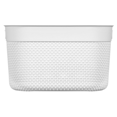 Grozs Filo L 18L 38x28x22cm balts Grozs Filo L 18L 38x28x22cm balts